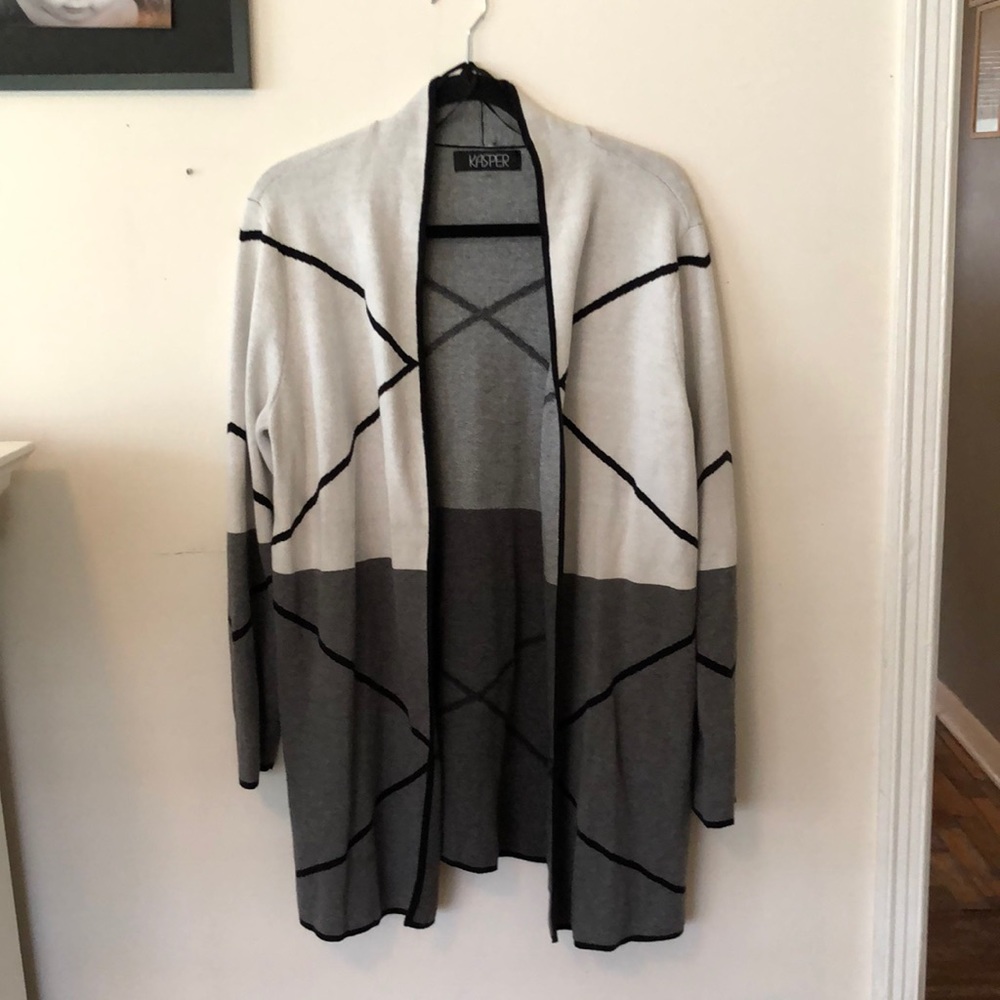 Kasper Cardigan Sweater Size 1X
